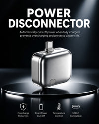 Smart Auto Disconnect USB-C Charging Adapter – Intelligent Battery Protection Device