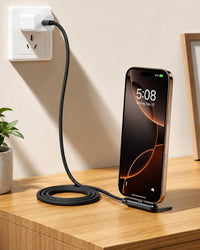240W Smart USB-C Fast Charging Cable with Power Control & Premium Braided Design