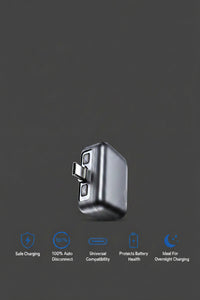 Smart Auto Disconnect USB-C Charging Adapter – Intelligent Battery Protection Device