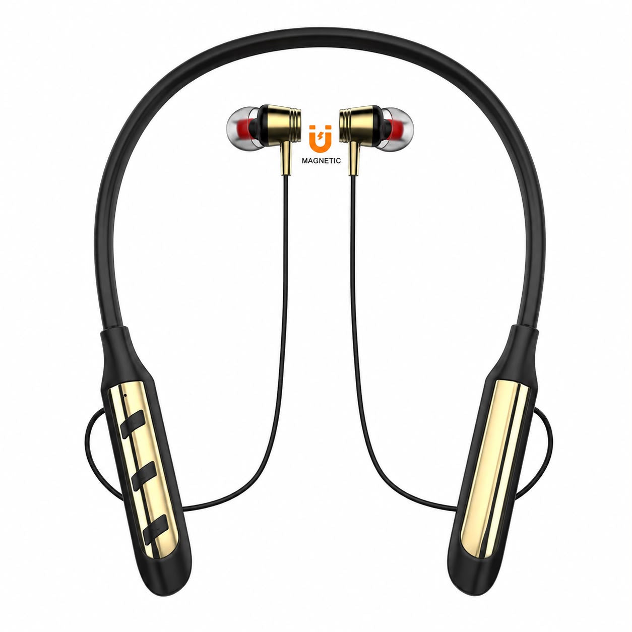TENHOWSEN T-B01 Wireless Bluetooth Neckband – Dual Battery | 50 Hours Music Time | Magnetic Earbuds | Bluetooth 5.3 | Type-C Fast Charging | Hi-Res Audio